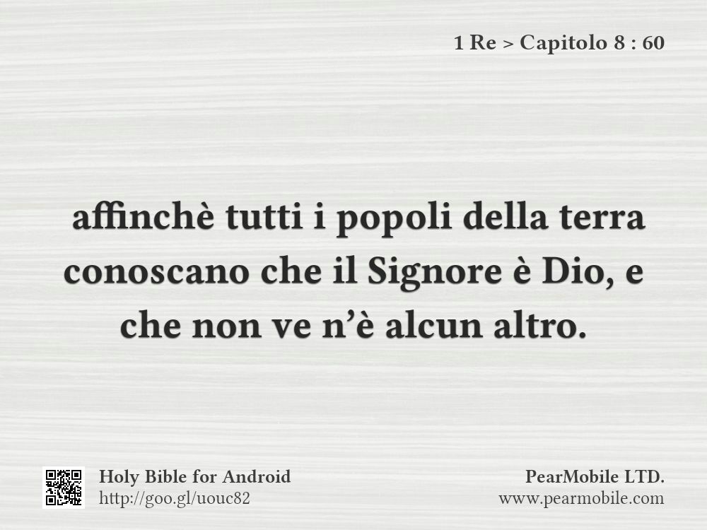 1 Re, Capitolo 8:60